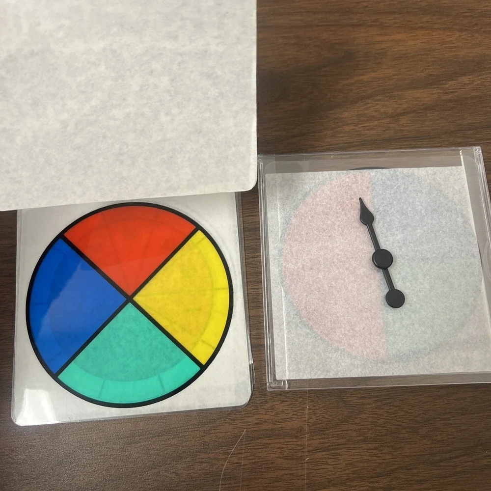 ETA spinners‎ For Overhead Projector Set ETA 4010 Set Of 6 Templates CUISENAIRE